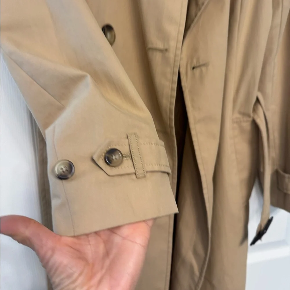 J. Crew Factory short Tan Coat - Picture 3 of 8